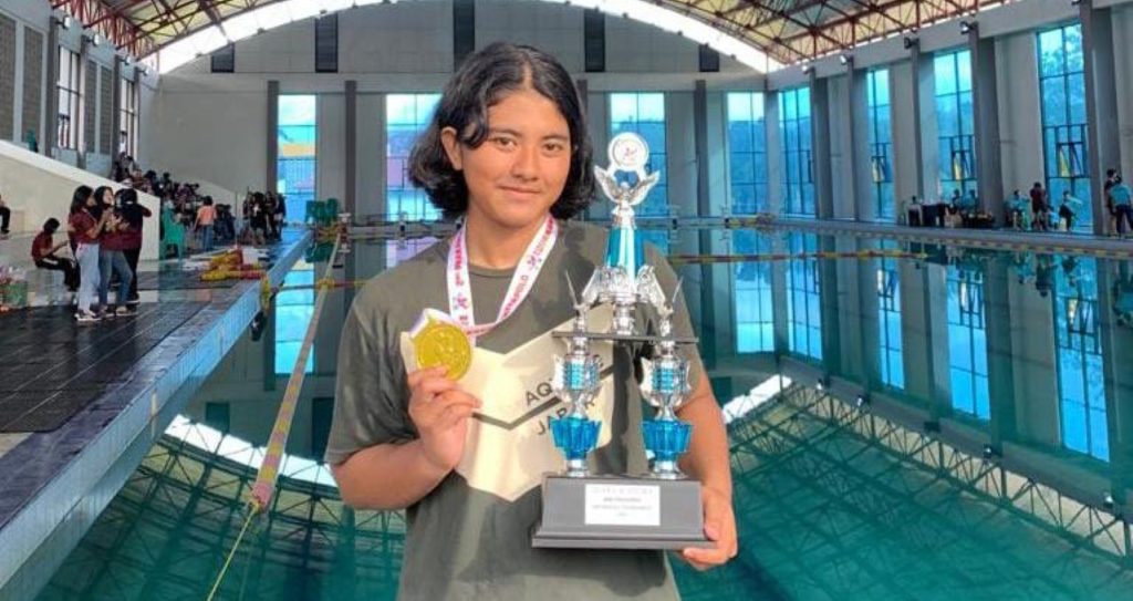 Raden Mayanza Windriani Juara Polo Air Tingkat Nasional