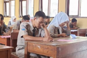 Pelaksanaan PSAT SMKN 1 Padaherang Tahun 2025