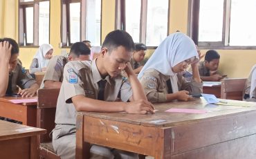 Pelaksanaan PSAT SMKN 1 Padaherang Tahun 2025