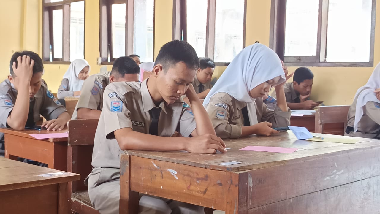 Pelaksanaan PSAT SMKN 1 Padaherang Tahun 2025