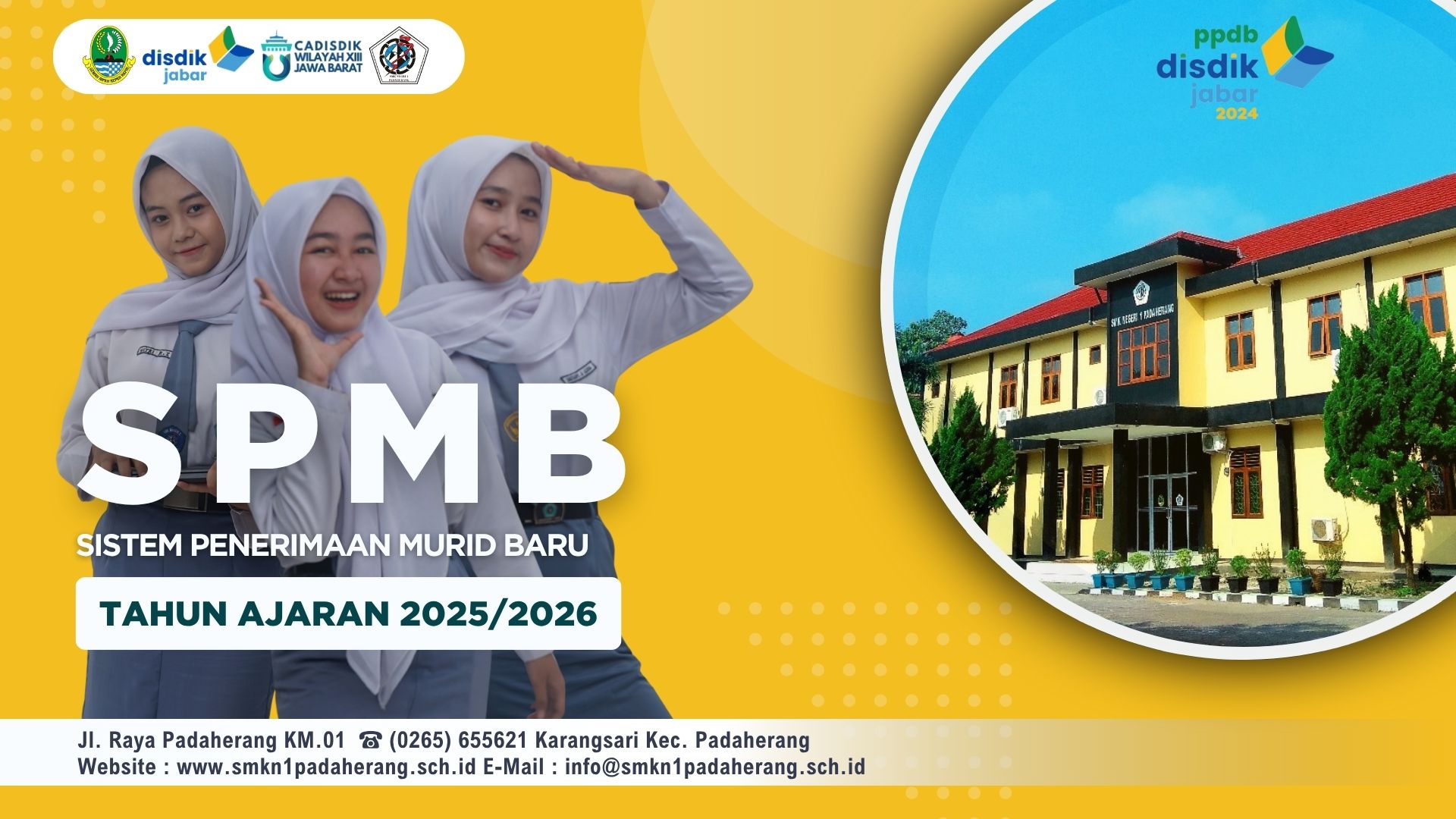 Pengumuman Hasil SPMB 2025 SMKN 1 Padaherang